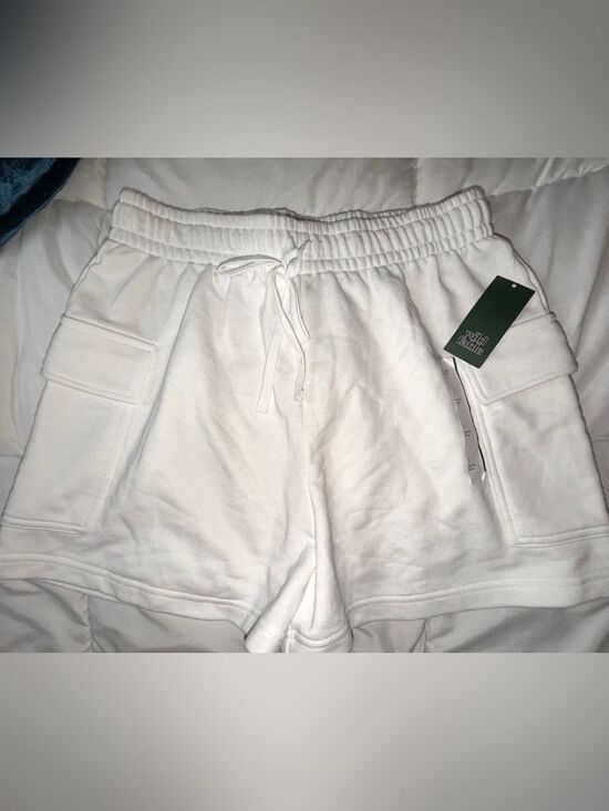 wild fable Pants - wild fable Cream High-Rise Athletic Shorts